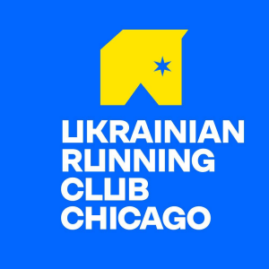 Logo for Ukrainian Running Club Chicago