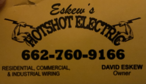 Sponsor Logo for Eskew’s Hotshot Electric