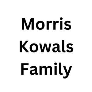 Sponsor Logo for Morris Kowals Family
