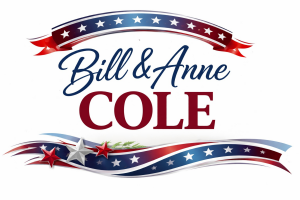Sponsor Logo for Mayor Bill Cole and wife Anne