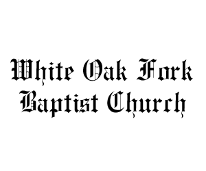 Sponsor Logo for White Oak Fork Baptist Church
