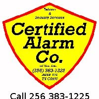 Sponsor Logo for Certified Alarm