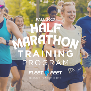 Half Marathon and 5k with Fleet Feet Peachtree City home