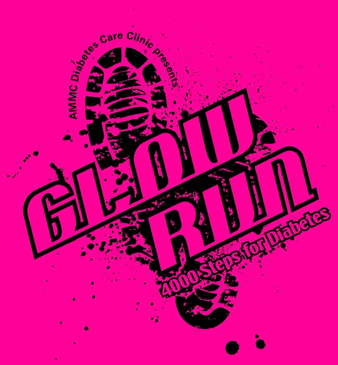 2023 4,000 Steps for Diabetes Glow Run Packet Pickup