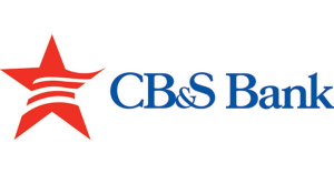 Event sponsors for 2025 Logo for CB & S Bank
