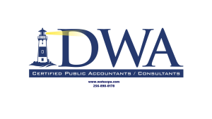 Event sponsors for 2025 Logo for DWA and Associates