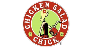 Event sponsors for 2025 Logo for Chicken Salad Chick