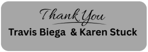 Sponsor Logo for Travis Biega and Karen Stuck