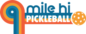 Business Sponsor Logo for Mile Hi Pickleball