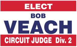 Sponsor Logo for Paid for by Campaign for Bob Veach Circuit Judge Div. 2