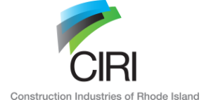 Sponsor Logo for Construction Industries of Rhode Island