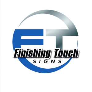 Sponsor Logo for Finish Touch Signs