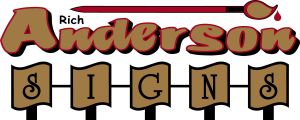 Sponsor Logo for Anderson Signs