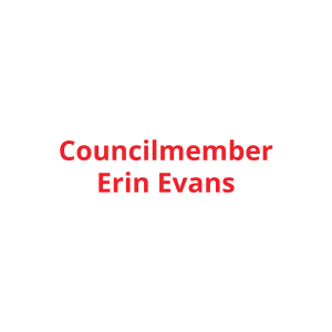 Sponsor Logo for Councilmember Erin Evans