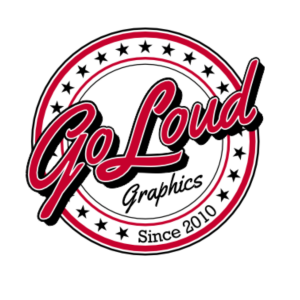 Logo for Go Loud Graphics