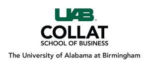 Sponsor Logo for UAB Collat School of Business