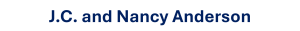 Sponsor Logo for J.C. and Nancy Anderson