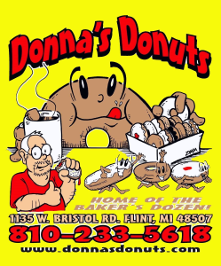 Sponsor Logo for Donna's Donuts