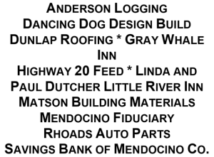 Sponsor Logo for Donors $300-499