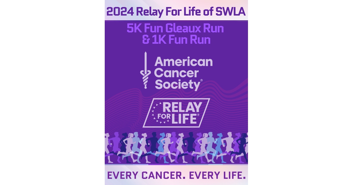 SWLA Relay For Life Gleaux Run
