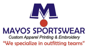 Sponsor Logo for Mayos Sportswear