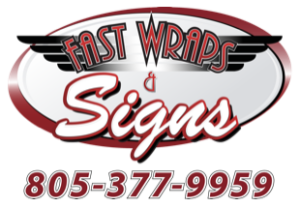 Logo for Fast Wraps and Signs