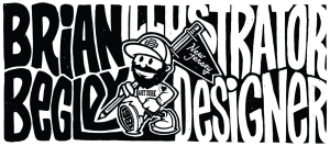 Sponsor Logo for Brian Begley Artist, Illustrator, Designer