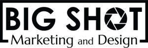 Logo for Big Shot Marketing and Design