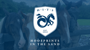 Logo for Hoofprints in the Sand