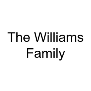 Sponsor Logo for The Williams Family