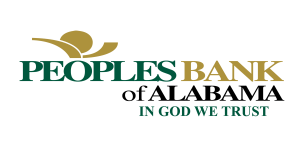 Sponsor Logo for Peoples Bank of Alabama