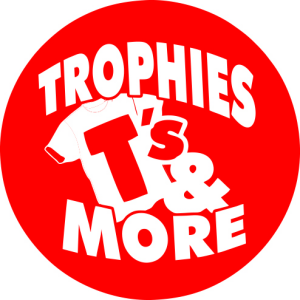 Sponsor Logo for Trophies T's and More