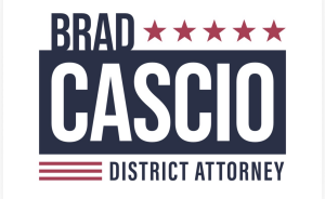 Sponsor Logo for Brad Cascio for District Attorney.