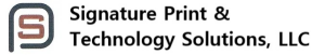 Sponsor Logo for Signature Print & Technology Solutions