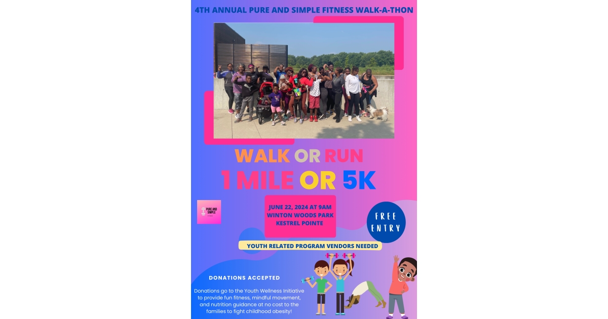 6th Annual Pure and Simple Walk-A-Thon