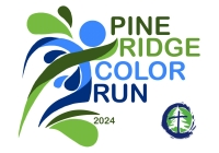 2024 Pine Ridge Color Run (5k / Mile) Logo