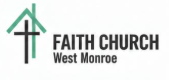 Sponsor Logo for Faith Church West Monroe