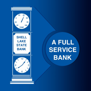 Sponsor Logo for Shell Lake State Bank