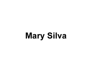 Sponsor Logo for Mary Silva