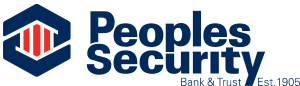 Sponsor Logo for Peoples Security Bank and Trust Company