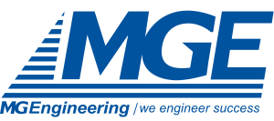 Sponsor Logo for MGE Engineering
