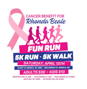Rhonda Beale 5k Fun Run/Walk Cancer Benefit home