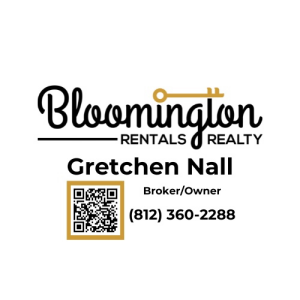 Sponsor Logo for Bloomington Rentals and Realty Gretchen Nall