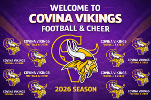Sponsor Logo for Covina Vikings Youth Football & Cheer