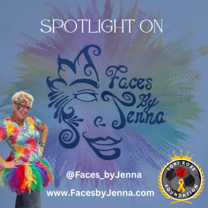 VICTORIA'S WARRIORS SPONSOR SPOTLIGHT Logo for Faces By Jenna