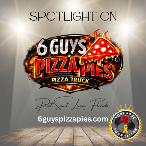 VICTORIA'S WARRIORS SPONSOR SPOTLIGHT Logo for 6 Guys Pizza Pies