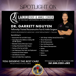 VICTORIA'S WARRIORS SPONSOR SPOTLIGHT Logo for Dr. Garrett Nguyen