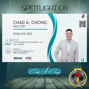 VICTORIA'S WARRIORS SPONSOR SPOTLIGHT Logo for Chad A. Chong Realtor