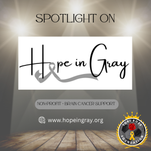 VICTORIA'S WARRIORS SPONSOR SPOTLIGHT Logo for Hope In Gray
