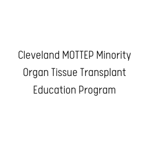 Sponsor Logo for Cleveland MOTTEP Minority Organ Tissue Transplant Education Program